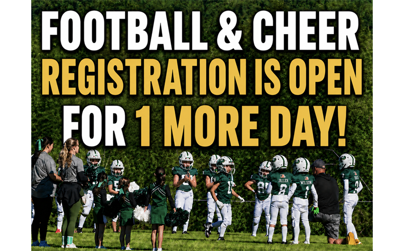 Final days of Registration!